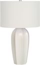 Monarch Specialties Inc. 27"H Cream Ceramic Table Lamp-0