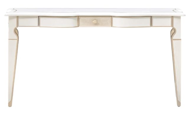 Michael Amini® La Marisia Creamy Pearl Console Table-2