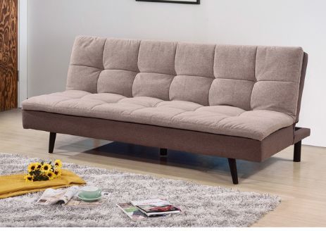 Milton Greens Stars Light Brown Pillow Top Futon Bed-1