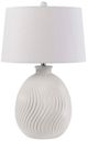 Cal® Lighting & Accessories Olbia Milky White Table Lamp-0