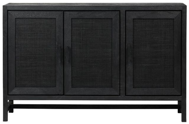 Dovetail Furniture Owen Black Sandblasted Sideboard-1