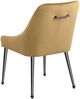 Coaster® Mayette Cognac/Black Side Chair-4