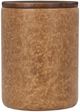Classic Home Andra Sedona Brown Leather Round Accent Table-0
