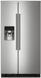 Maytag® 36" 24.6 Cu. Ft. Fingerprint Resistant Stainless Steel Side by Side Refrigerator -0