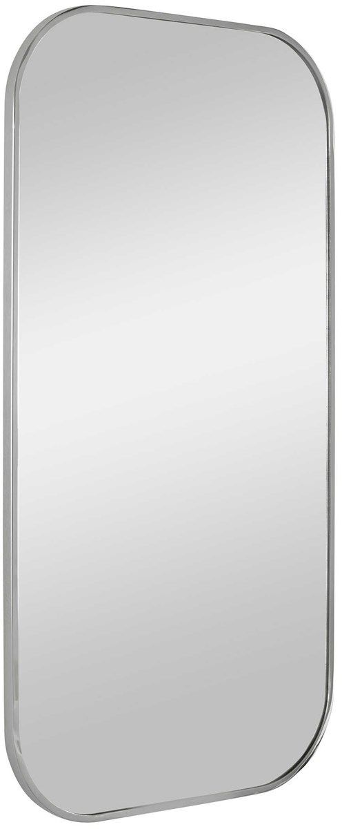 Uttermost® Taft Plated Polished Nickel Mirror-3