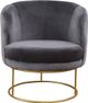 TOV Furniture Bella Grey Chair-1