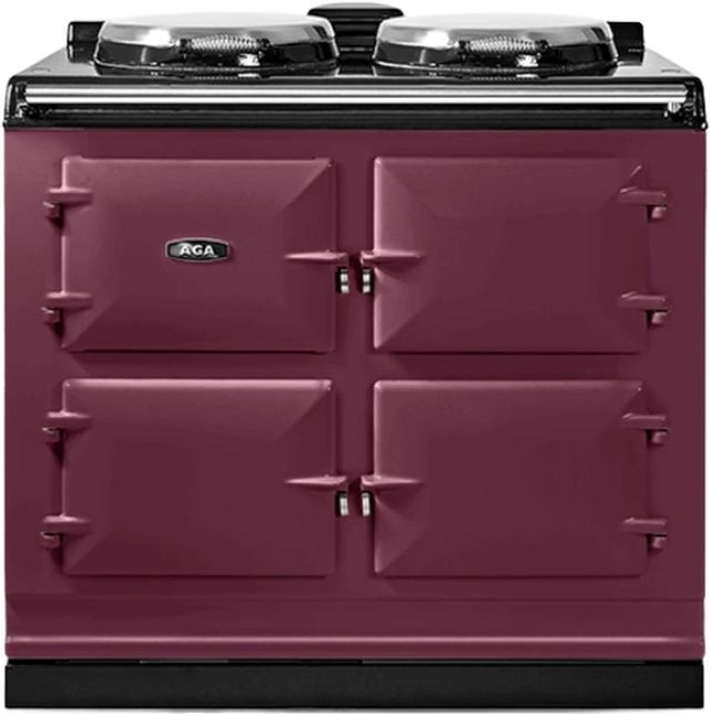 AGA™ Classic R7 100 39" Aubergine Pro Style Electric Range-0