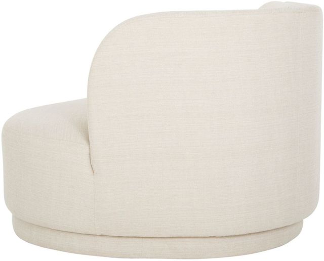 Moe's Home Collection Yoon Cream Right 2 Seat Chaise-2