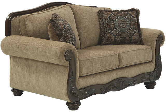 Benchcraft® Briaroaks Mocha Loveseat-0