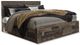 Benchcraft® Derekson 6-Piece Multi Gray King Storage Panel Bed Set-1