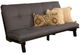 Kodiak Furniture Twill Gray 6" Foam Full Futon Mattress -0