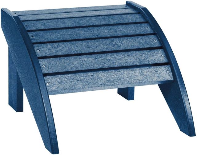 C R Plastic Navy Footstool-0