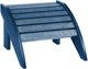 C R Plastic Navy Footstool-0