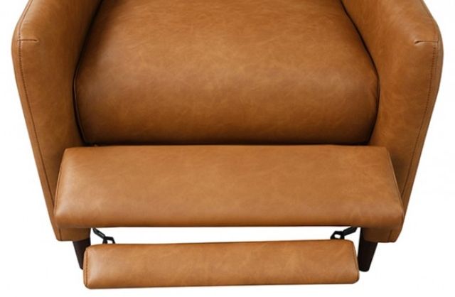 Furniture of America® Psyche Brown Pushback Recliner-4