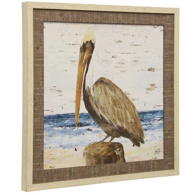 Stylecraft Pelican Palk I Beige/Brown Wall Art-0