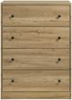 Intercon Vega Natural Oak Melamine Chest-2