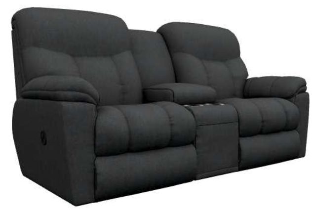 La-Z-Boy® Morrison Indigo Manual Reclining Loveseat with Console-0
