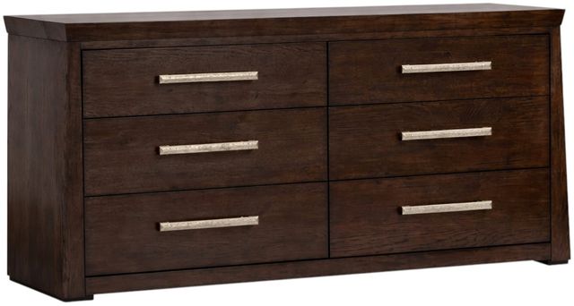 Magnussen Home® Tauren Coffee Bean Brown Double Drawer Dresser-0