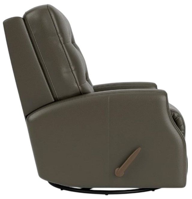 Flexsteel® Customizable Devon Manual Swivel Gliding Recliner-2