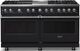 Viking® 5 Series 60" Onyx Pro Style Dual Fuel (NG) Range with Polished Chrome Trim-0