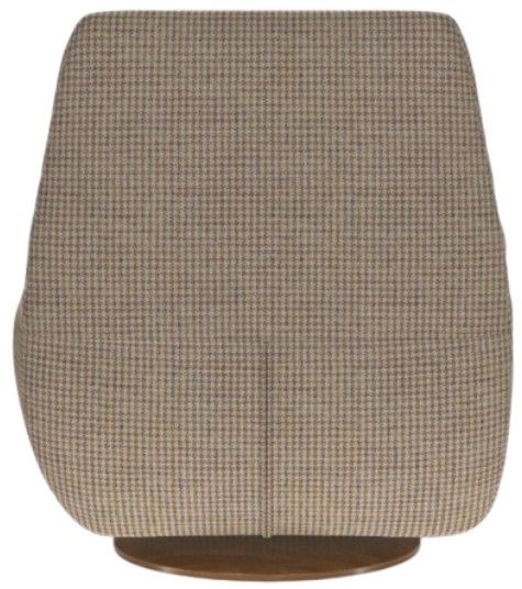 American Leather® Customizable Whitby Fabric Swivel Glider Chair-4