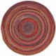 Capel Rugs Songbird Cardinal 9'6" Round Rug-0