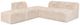 Furniture of America® Nappi Sand L-Sectional -0