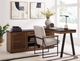 Signature Design by Ashley® Kallari Black/Warm Brown Credenza with Desk Return-1