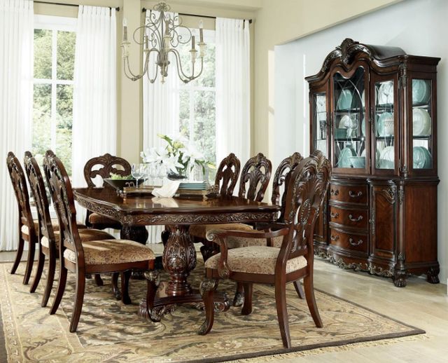 Homelegance® Deryn Park Cherry Brown Rectangular Dining Table-1