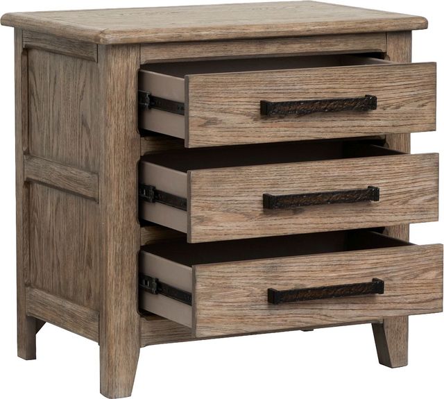 Magnussen Home® Claremont Smokey Taupe Drawer Nightstand-1