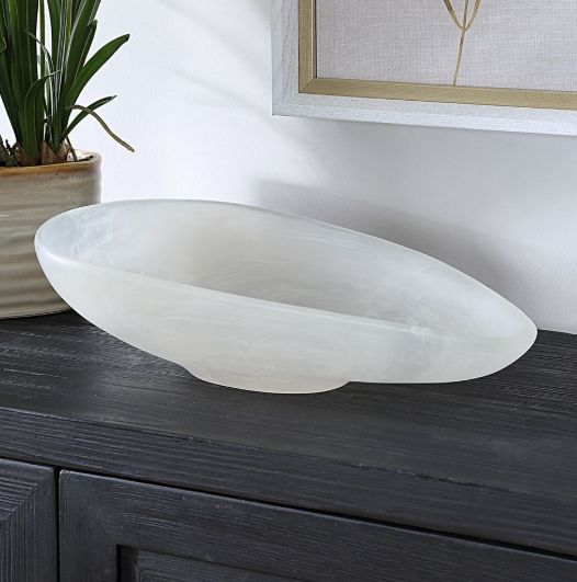 Uttermost® Marchena White Bowl-1