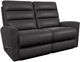 La-Z-Boy® Liam Espresso Leather Manual Wall Reclining Loveseat-0