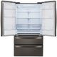 LG 28.6 Cu. Ft. PrintProof™ Black Stainless Steel French Door Refrigerator -4