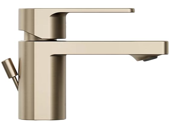 KOHLER® Parallel® Vibrant Brushed Bronze 1.0 GM Low Single-Handle Bathroom Sink Faucet-2