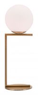 Zuo® Belair Brass/White Table Lamp-2