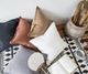 Livia Linen Black Decorative Pillow-1