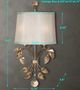 Uttermost® Alenya Gold Wall Sconce Light-2