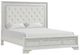 Furniture of America® Stella Mia Creamy White Tufted King Panel Bed-0
