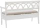 Powell® Winslett White Storage Bench-4