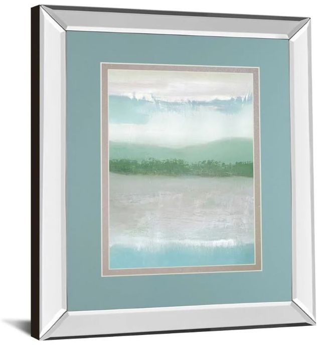 Classy Art Equinox by Caroline Gold Mirror Framed Wall Art-1