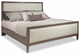 Durham Furniture Prominence Oyster King Upholstered Panel Bed-0