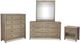 Night & Day Furniture™ Chesapeake Secrets 2 Cases Brushed Driftwood Drawer Chest-1
