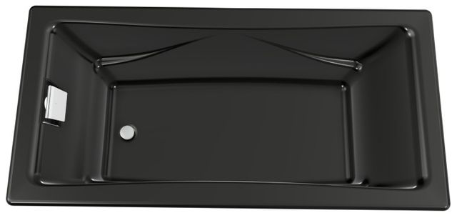 KOHLER® Tea-for-Two® Black 72" x 36" Drop-In Bath-1