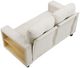 Homelegance® Robinson Beige Loveseat with Pull-Out Bed, Shelves, and Charging Ports-5