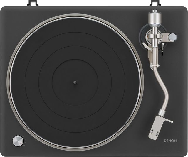 Denon® DP-500BT Black Premium Belt-Driven Hi-Fi Turntable with Bluetooth®-3