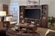 aspenhome® Contemporary Alder Tobacco Entertainment Wall-1