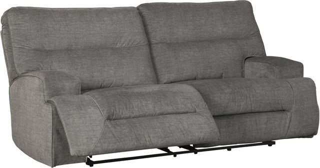 Signature Design by Ashley® Coombs Charcoal Reclining Sofa-2