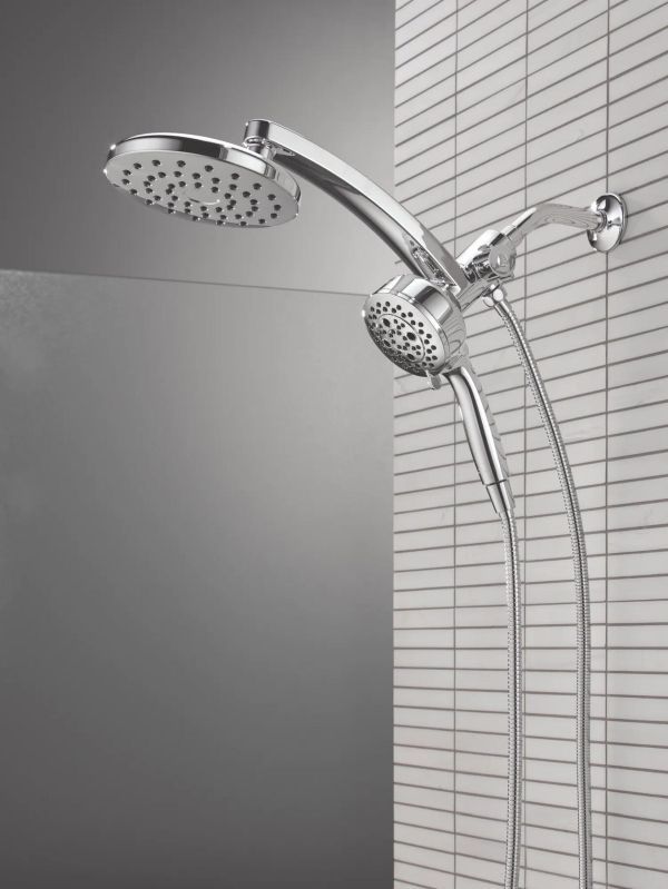 Delta Universal Showering PivotPro™ Lumicoat® Chrome 2.5 GPM 3-in-1 Combination Shower -1