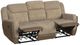 Elements International Hornet Rancho Beige Manual Reclining Sofa-4