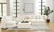 Albany Industries 2-Piece Doodle Ivory Sectional-1